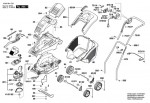 Bosch 3 600 H81 C31 ROTAK 40 Lawnmower Spare Parts